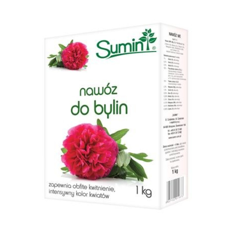 Nawóz do bylin 1 kg optymalny skład