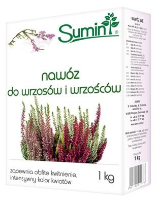 Nawóz do wrzosów i wrzośców 1 kg optymalny skład