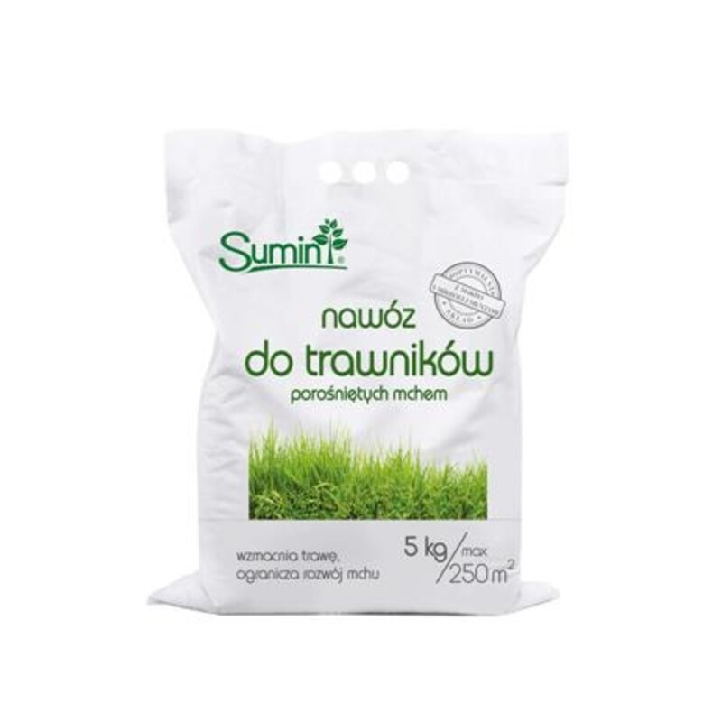 Nawóz do trawników porośniętych mchem (worek) 5 kg optymalny skład