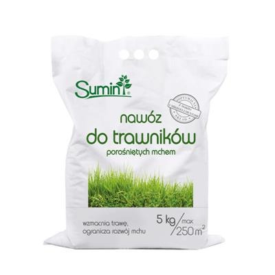Nawóz do trawników porośniętych mchem (worek) 5 kg optymalny skład