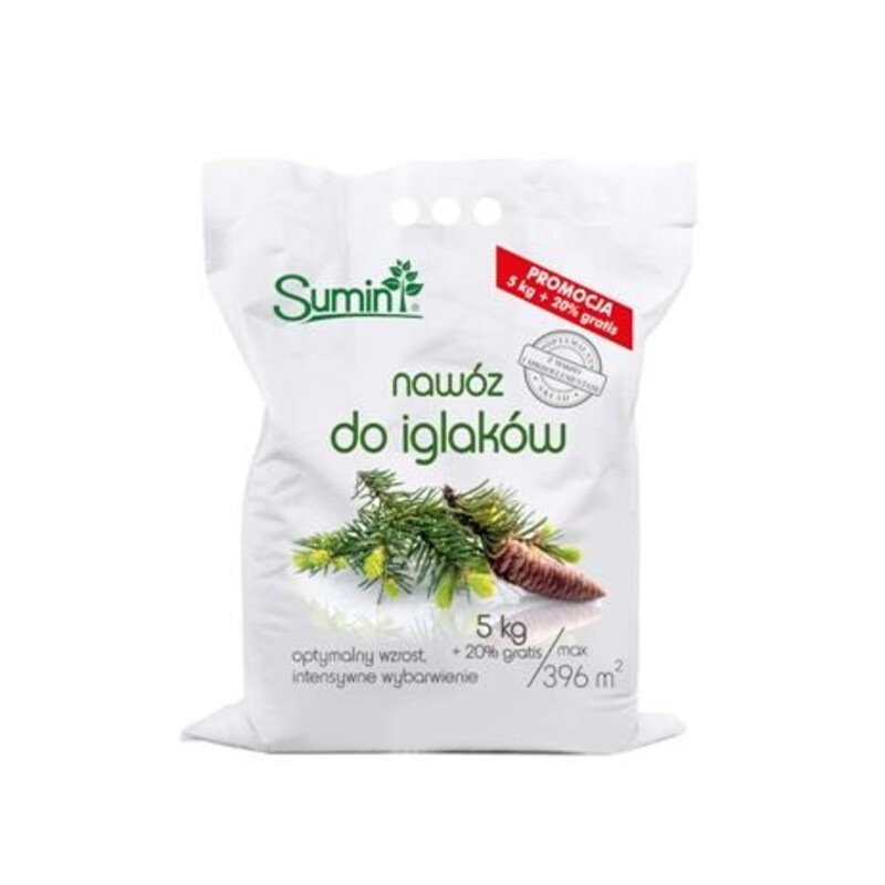 Nawóz do Iglaków (worek) 5+1 kg gratis Optymalny Skład