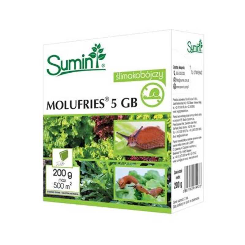 Molufries 5 gB 200 g zwalcza ślimaki