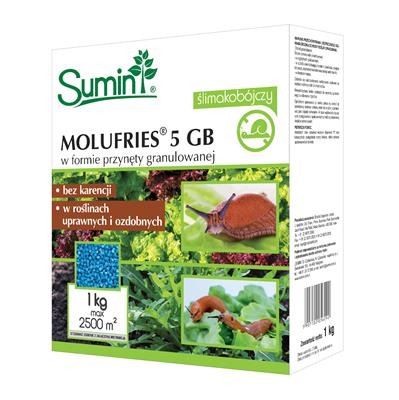 Molufries 5 gB (kartonik) 1 kg zwalcza ślimaki