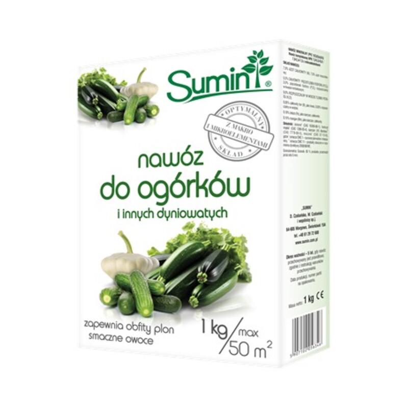 Nawóz do ogórków i innych dyniowatych Ce 1 kg optymalny skład