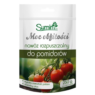 Nawóz rozpuszczalny do pomidorów 250 g moc obfitości