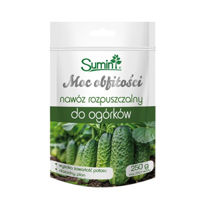 Nawóz rozpuszczalny do ogórków 250 g moc obfitości