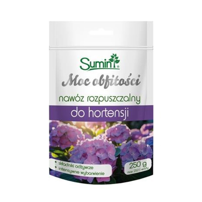 Nawóz rozpuszczalny do hortensji 250 g moc obfitości