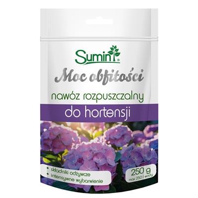 Nawóz rozpuszczalny do hortensji 250 g moc obfitości