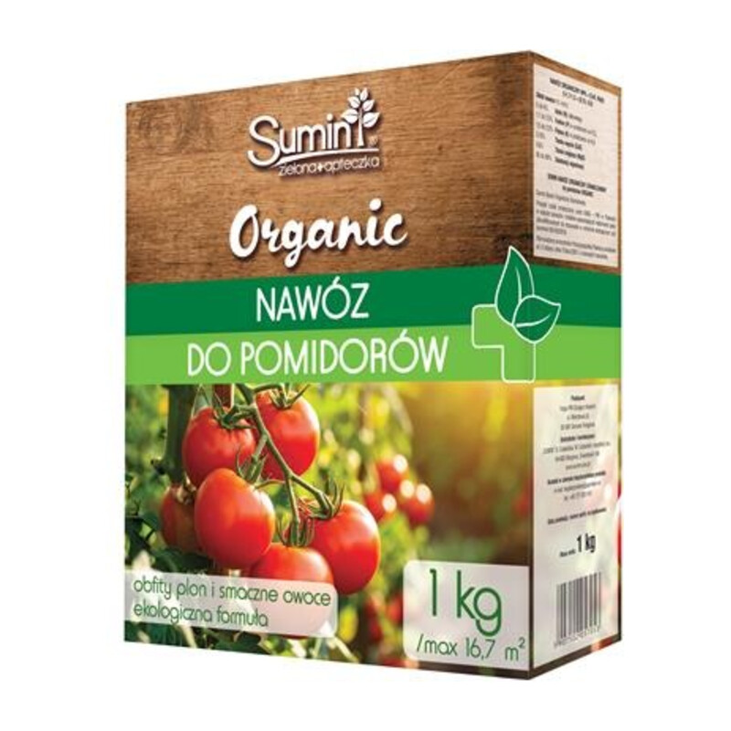Nawóz organiczny granulowany do pomidorów 1 kg organic
