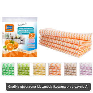 Pachnące ściereczki domowe 30 × 60 cm 5 szt.