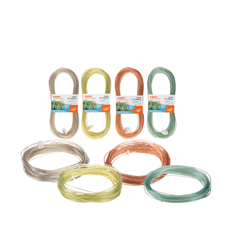 Linka stalowa do bielizny 20 m