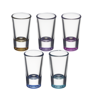 Komplet kieliszków SALUTE COLORS 28 ml – 6 szt.