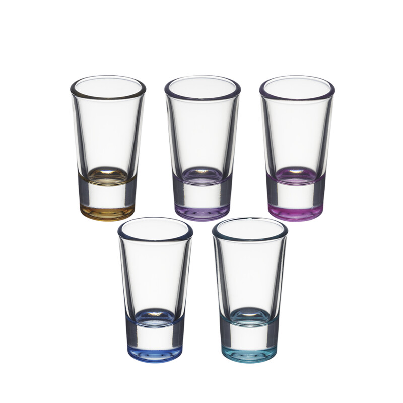 Komplet kieliszków SALUTE COLORS 28 ml – 6 szt.