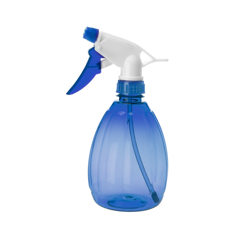 Zraszacz ręczny transparentny FLORA 550 ml niebieski 9079