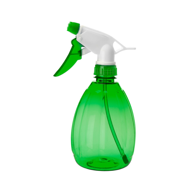 Zraszacz ręczny transparentny FLORA 550 ml zielony 9079