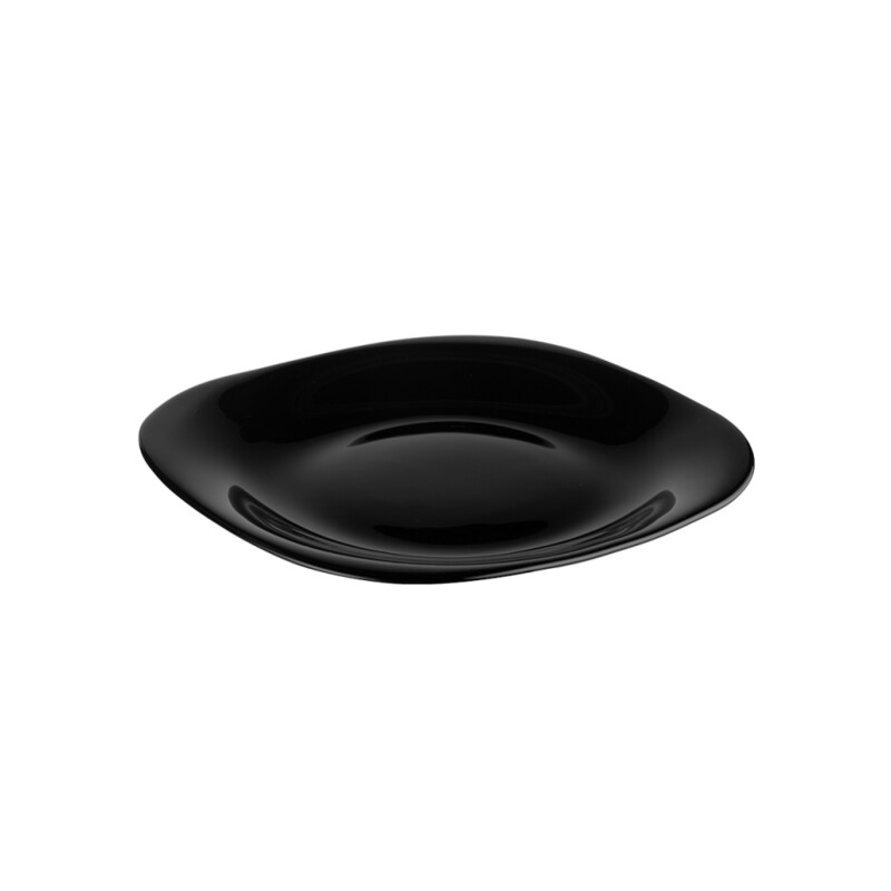 Talerz deserowy QUADRO czarny 21,5 cm