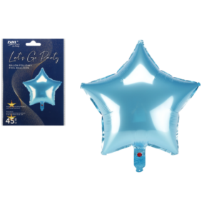 LGP Balon foliowy STAR light blue