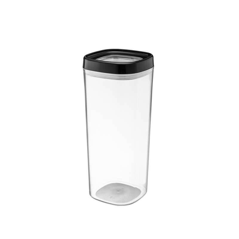Pojemnik kwadratowy AMOS 1,8 l czarny