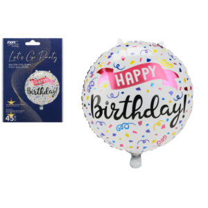 LGP Balon foliowy HAPPY BIRTHDAY – wzór 4
