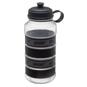 Butelka sportowa MAXI 1 l czarny