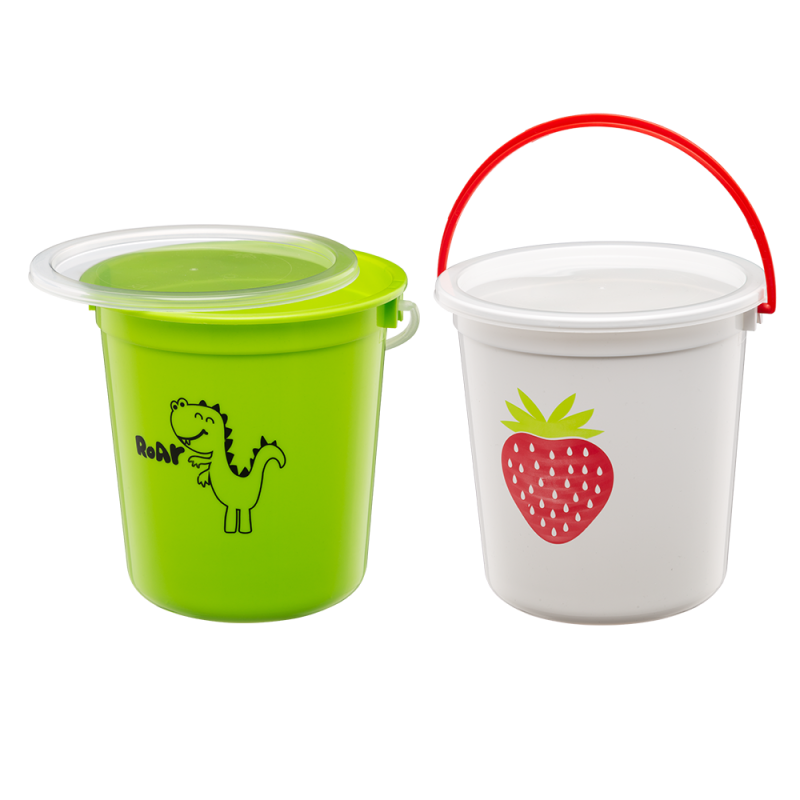 Wiadro z pokrywą TYMEK 2 l wzór 1