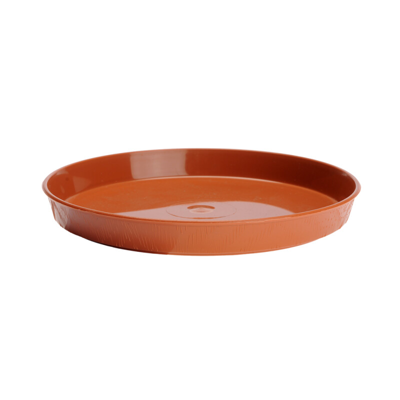 Podstawka drewnopodobna 35 cm – kolor terakota