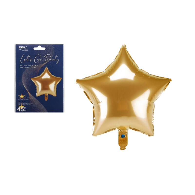 LGP Balon foliowy STAR gold