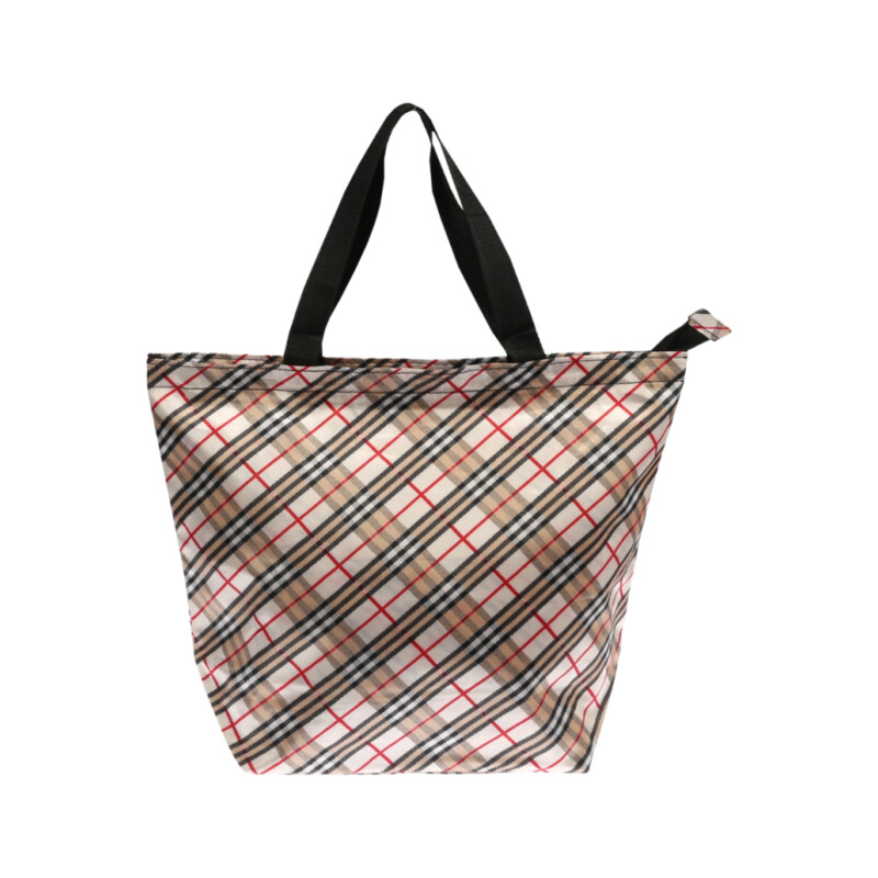 Torba na zakupy SHOPPER 39 × 33 × 14 cm wzór 2 CHECKED