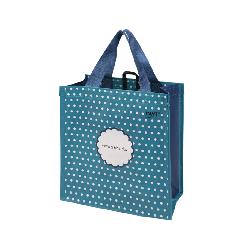 Torba na zakupy DOTTIES 26 × 15 × 27 cm GREEN