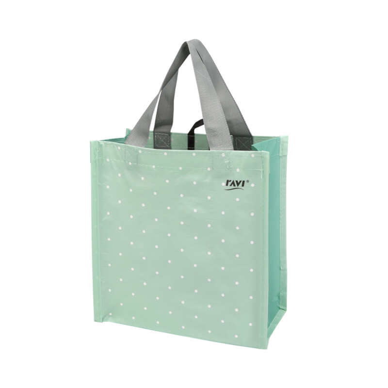 Torba na zakupy DOTTIES 26 × 15 × 27 cm MINT