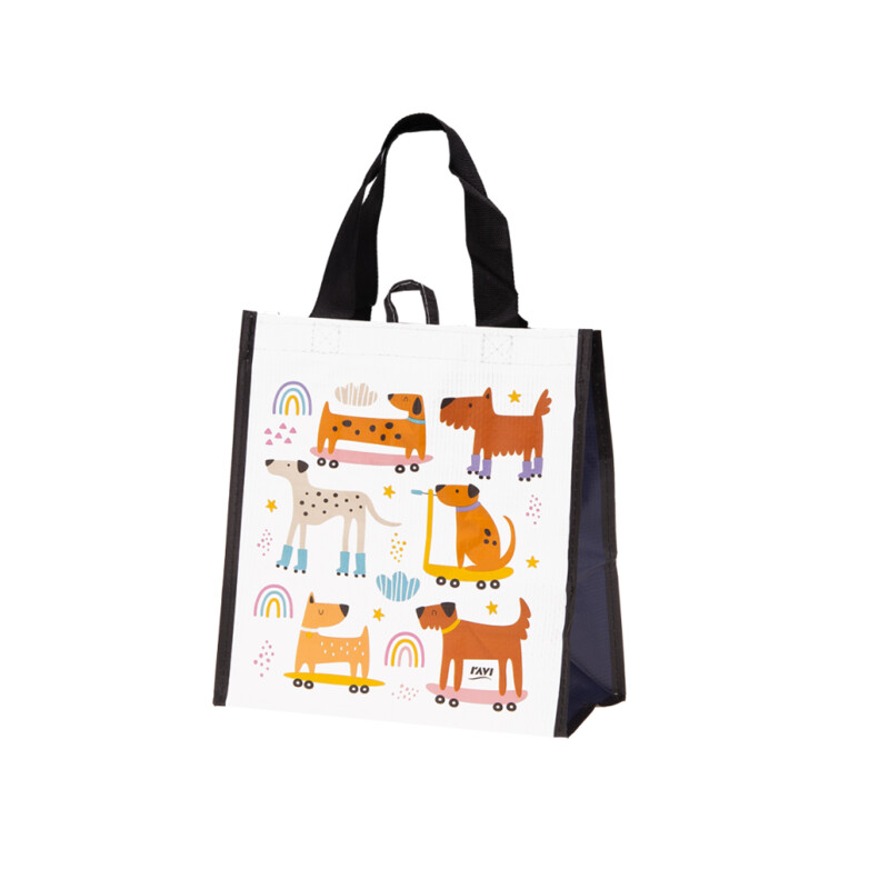 Torba na zakupy 26 × 15 × 27 cm HAPPY DOG
