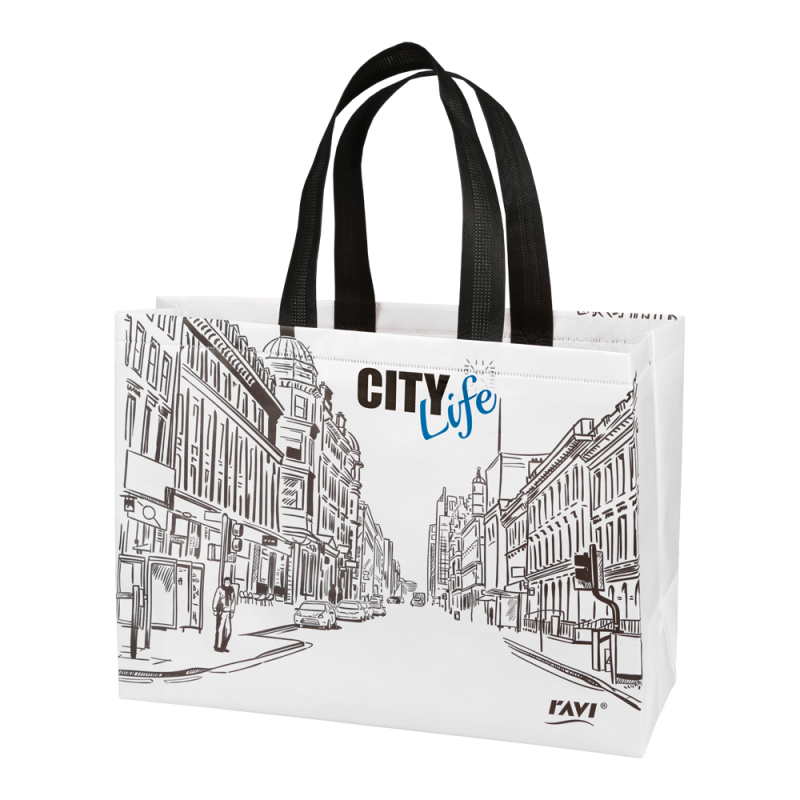 Torba na zakupy 37 × 15 × 27 cm CITY LIFE