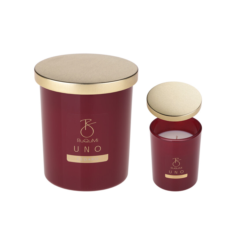 Świeca sojowa zapachowa Ruqumi Uno Cedaro 170 g