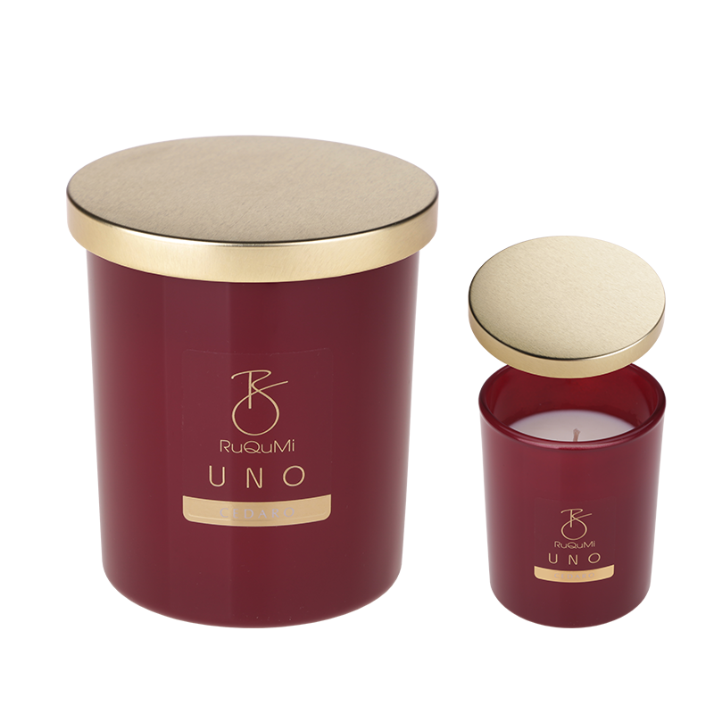 Świeca sojowa zapachowa Ruqumi Uno Cedaro 170 g