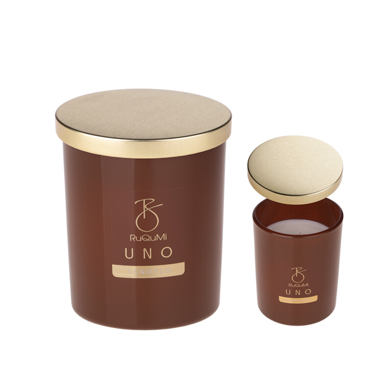 Świeca sojowa zapachowa Ruqumi Uno Sandalo 170 g