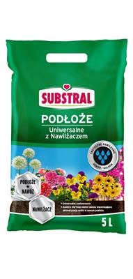 Ziemia uniwersalna 5 l z nawilżaczem / zielona linia /