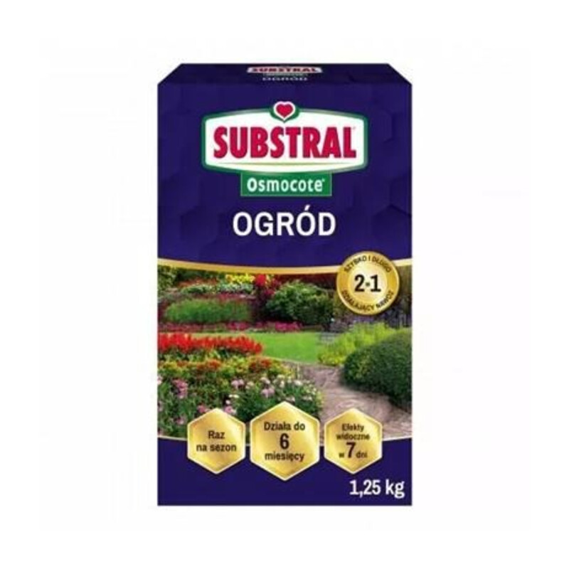 Osmocote 2 w 1 ogród 1.25 kg