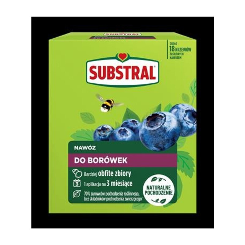 Naturalny nawóz do borówek 1.2 kg