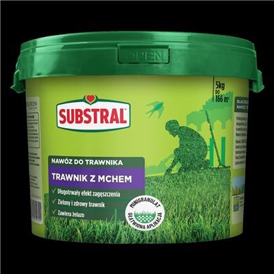 Nawóz do trawnika z mchem 5 kg