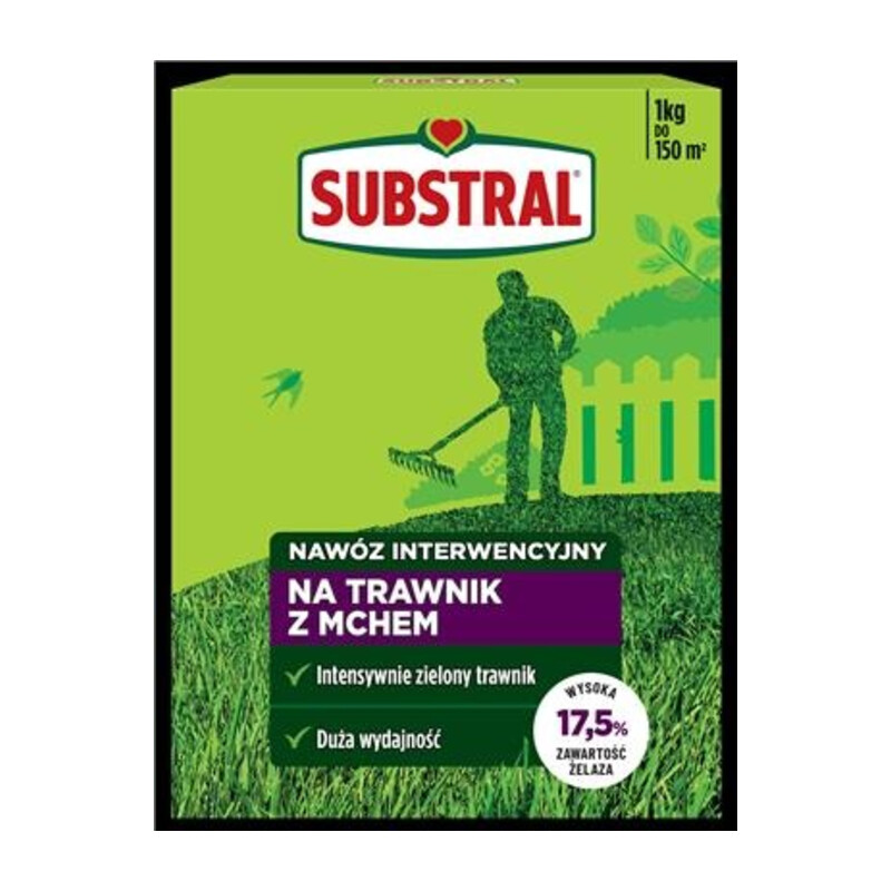 Nawóz do trawnika interwencyjny antymech 1 kg
