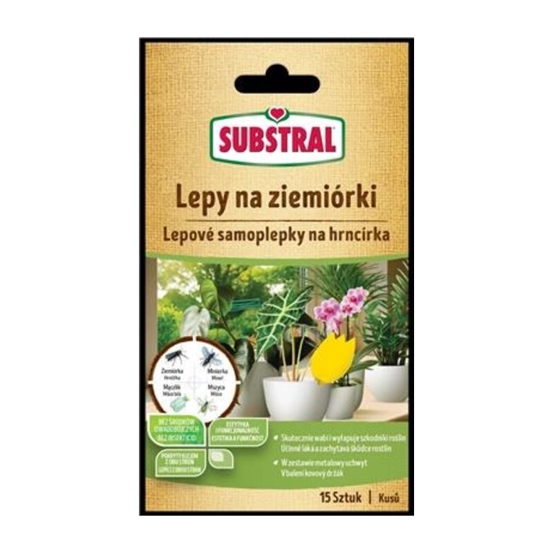 Lepy na ziemiórki 15 szt.