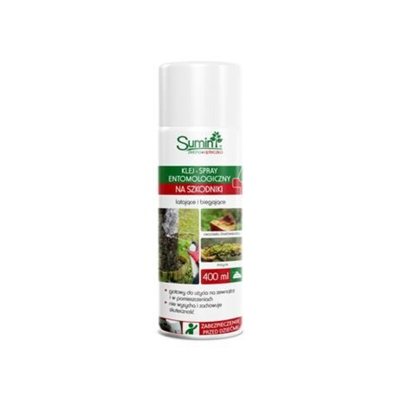 Klej Entomologiczny Spray 400 ml – do zwalczania owadów biegających i latających