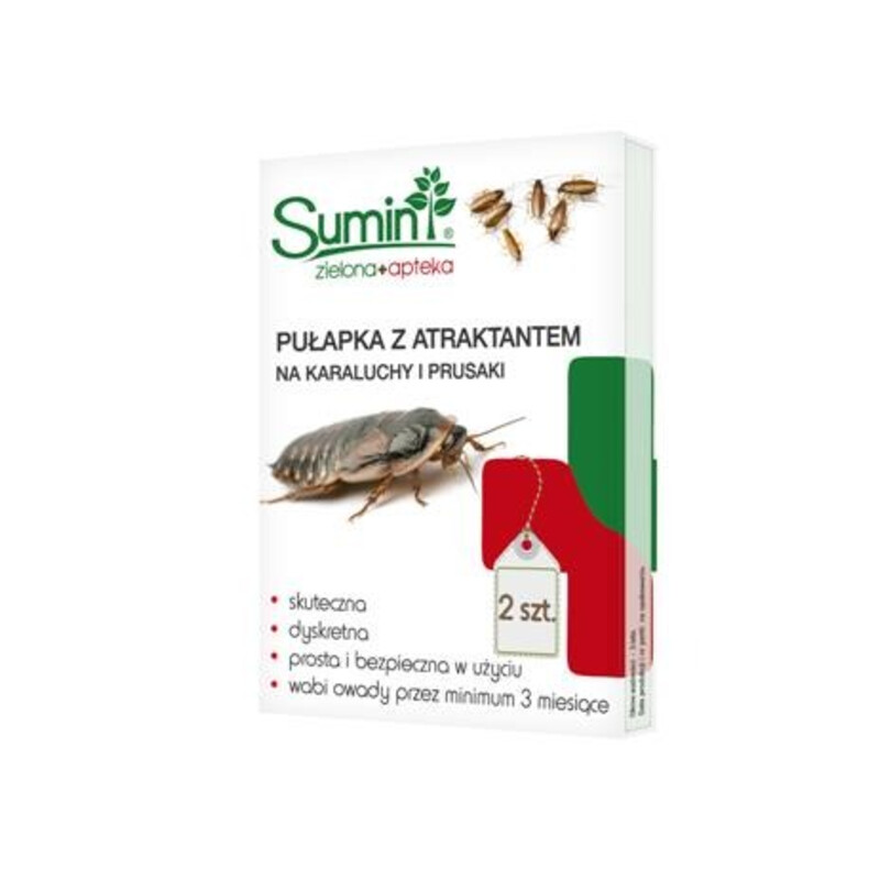 Pułapka z wabikiem na karaluchy a-2 szt.