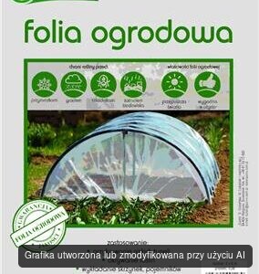 Folia ogrodnicza 2 x 6 m 0.08 1 szt.