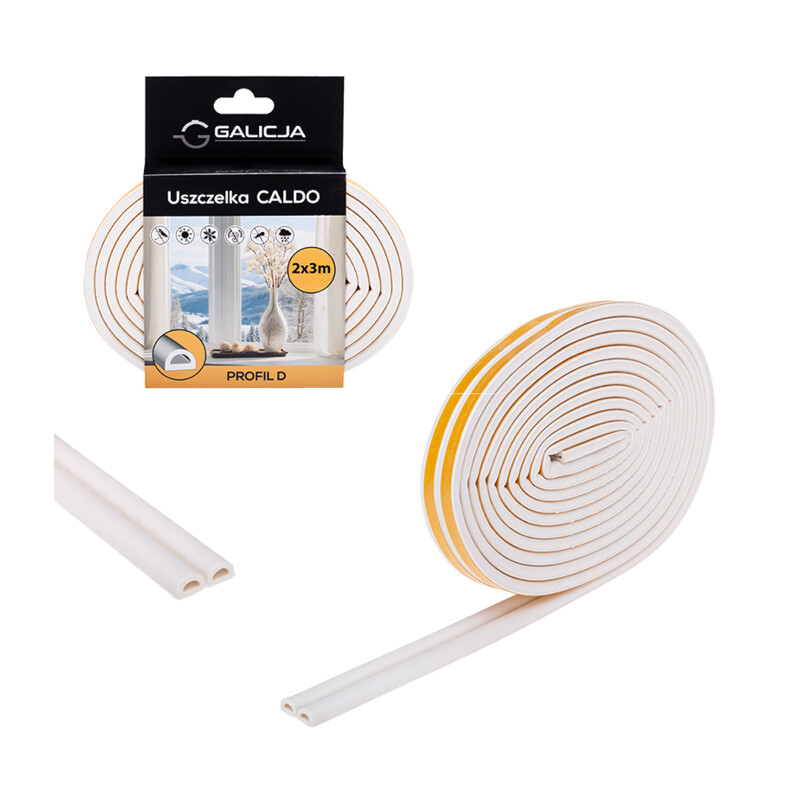 Uszczelka CALDO D 2 × 3 m biały