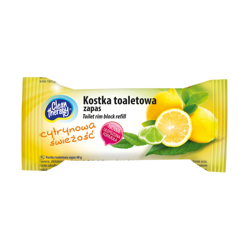 CT Kostka toaletowa zapas 40 g CYTRYNOWA ŚWIEŻOŚĆ
