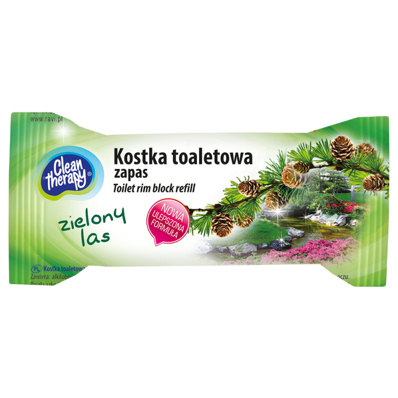 CT Kostka toaletowa zapas 40 g ZIELONY LAS