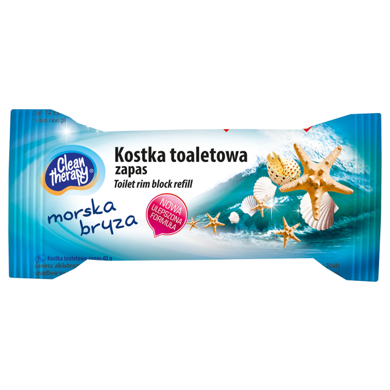 CT Kostka toaletowa zapas 40 g MORSKA BRYZA