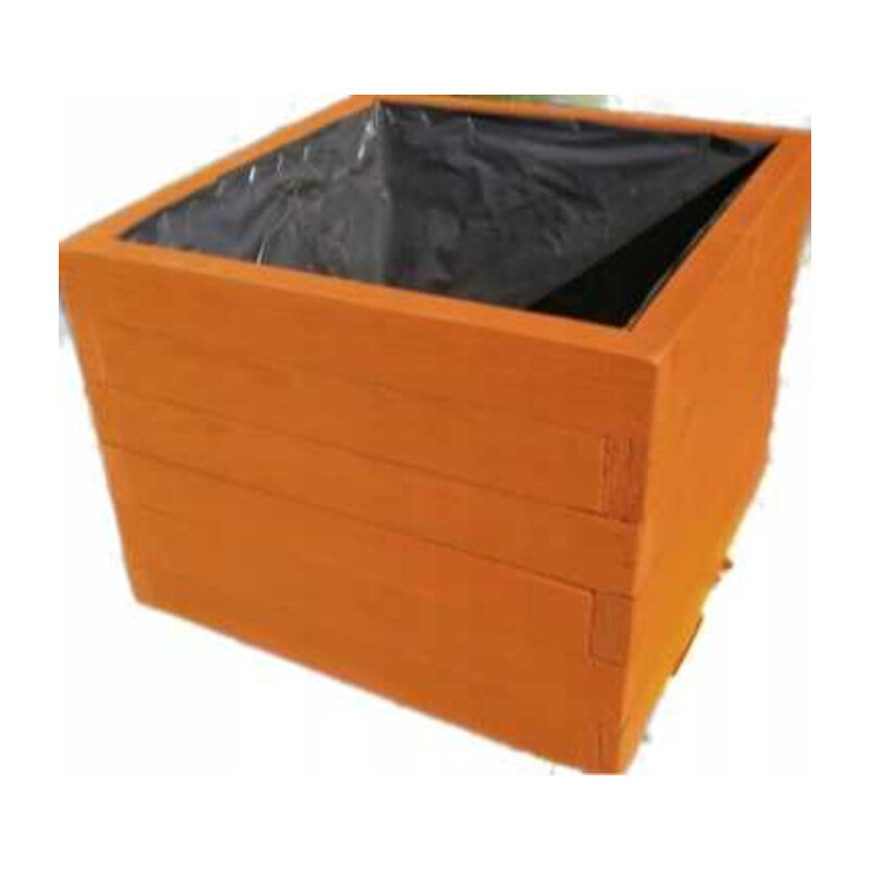 Osłonka drewniana 90 × 50 × 50 cm – dąb
