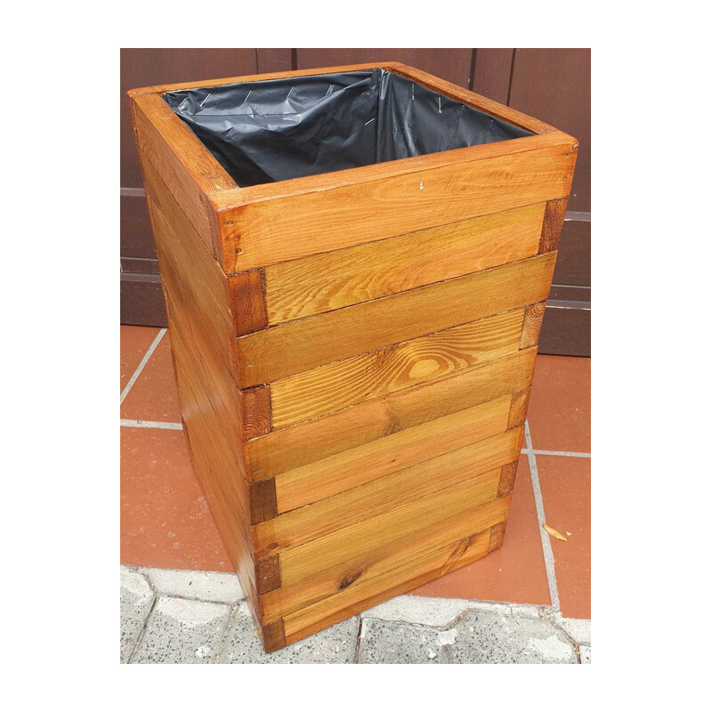 Osłonka drewniana 90 × 50 × 50 cm – sosna